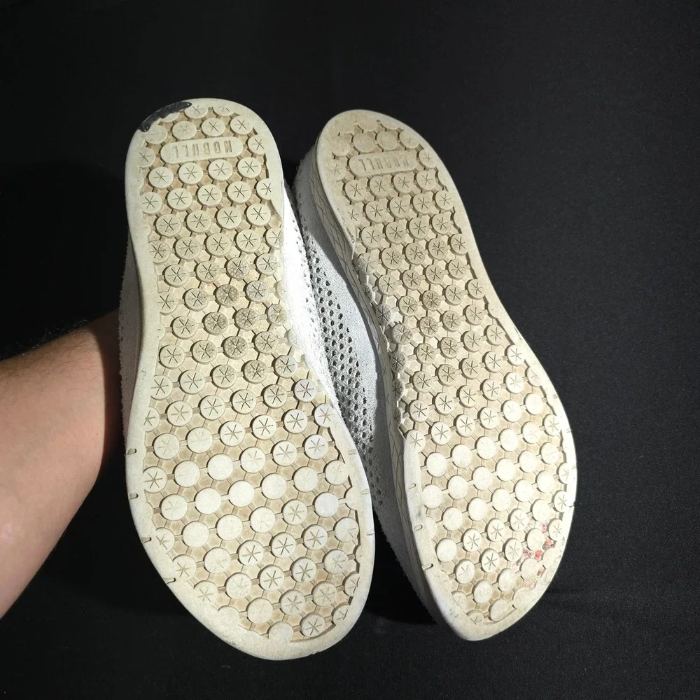 NOBULL Training Shoes Mens 11 White Mesh Athletic Crossfit Gym Sneakers Hybrid